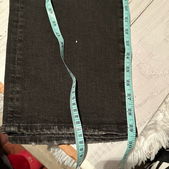 AG Adriano Goldschmied Saige High Rise Straight Jeans 10 Years Boundary - Picture 15 of 15